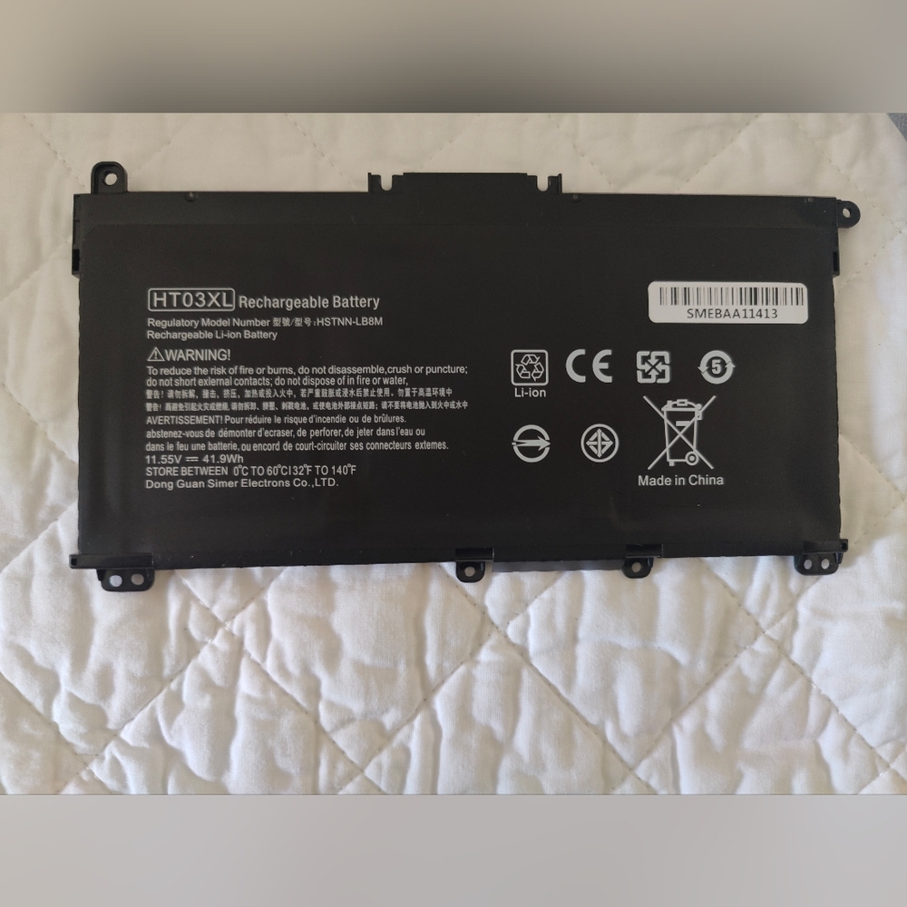HT03XL rechargeable Li-ion battery